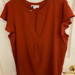 Calvin Klein Blouse Orange